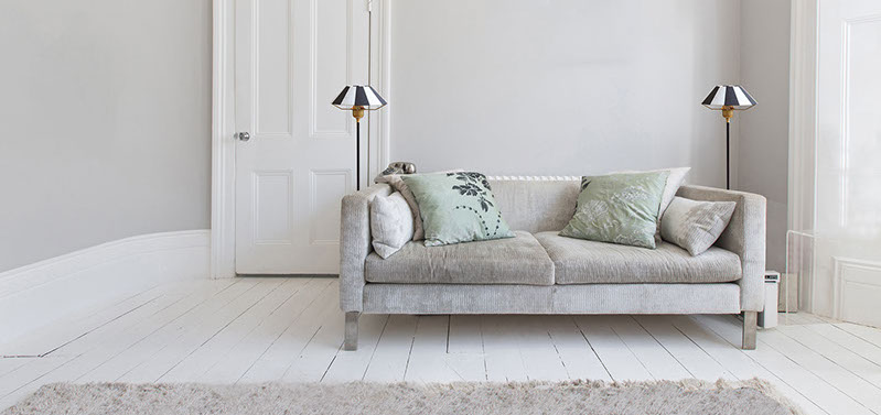 Luzzante Stableuchte in Londoner Wohnzimmer