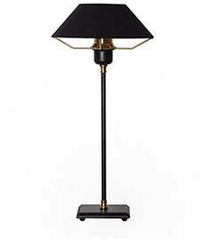unusual black table lamp 