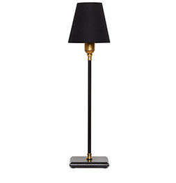 Luzzante small black table lamp