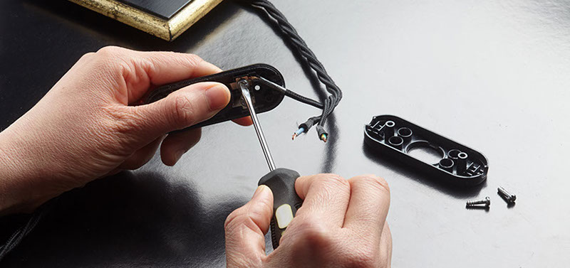 Luzzante lamps wiring