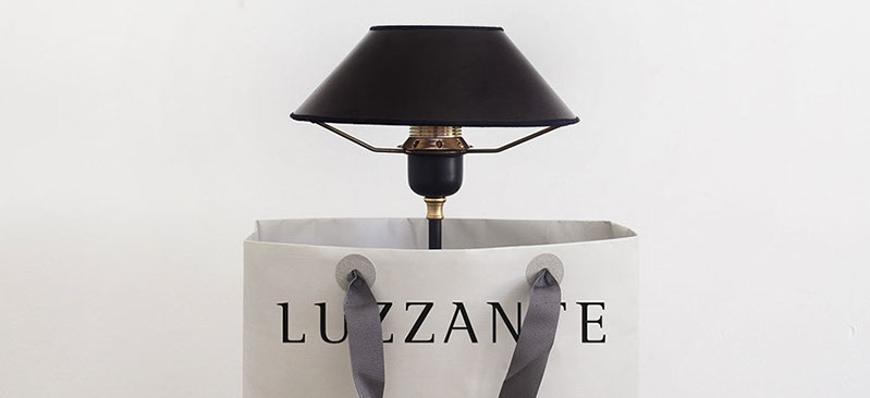 Luzzante Leuchten shopping bag